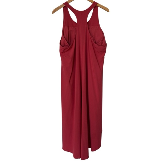 HALARA Breezeful Racerback Salmon High Low Flowy Midi Quick Dry Casual Dress XL - Picture 10 of 14